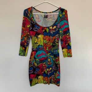 ✨Host Pick✨Iron Fist bright colourful dress
